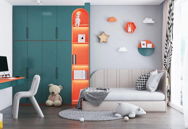 兒童房裝修5個細(xì)節(jié)，讓小孩健康快樂成長